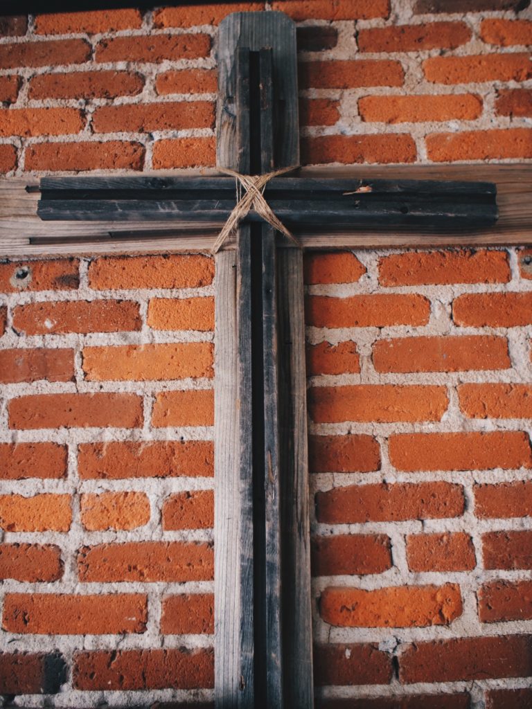 the cross in the chapel at shepherds house ministries